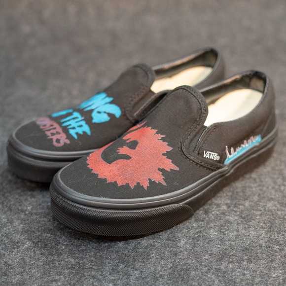 VANS Classic Slip On - Custom Godzilla 'King of Monsters' - Picture 6 of 6
